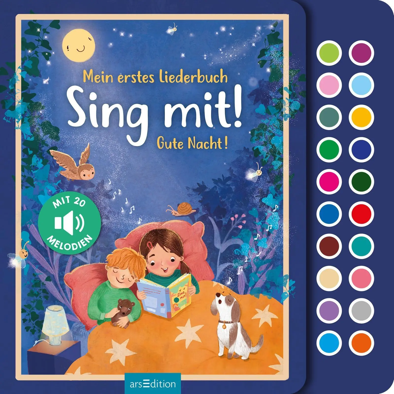 Cover: 9783845870519 | Sing mit! Gutenachtlieder | Mein erstes Liederbuch mit 20 Melodien