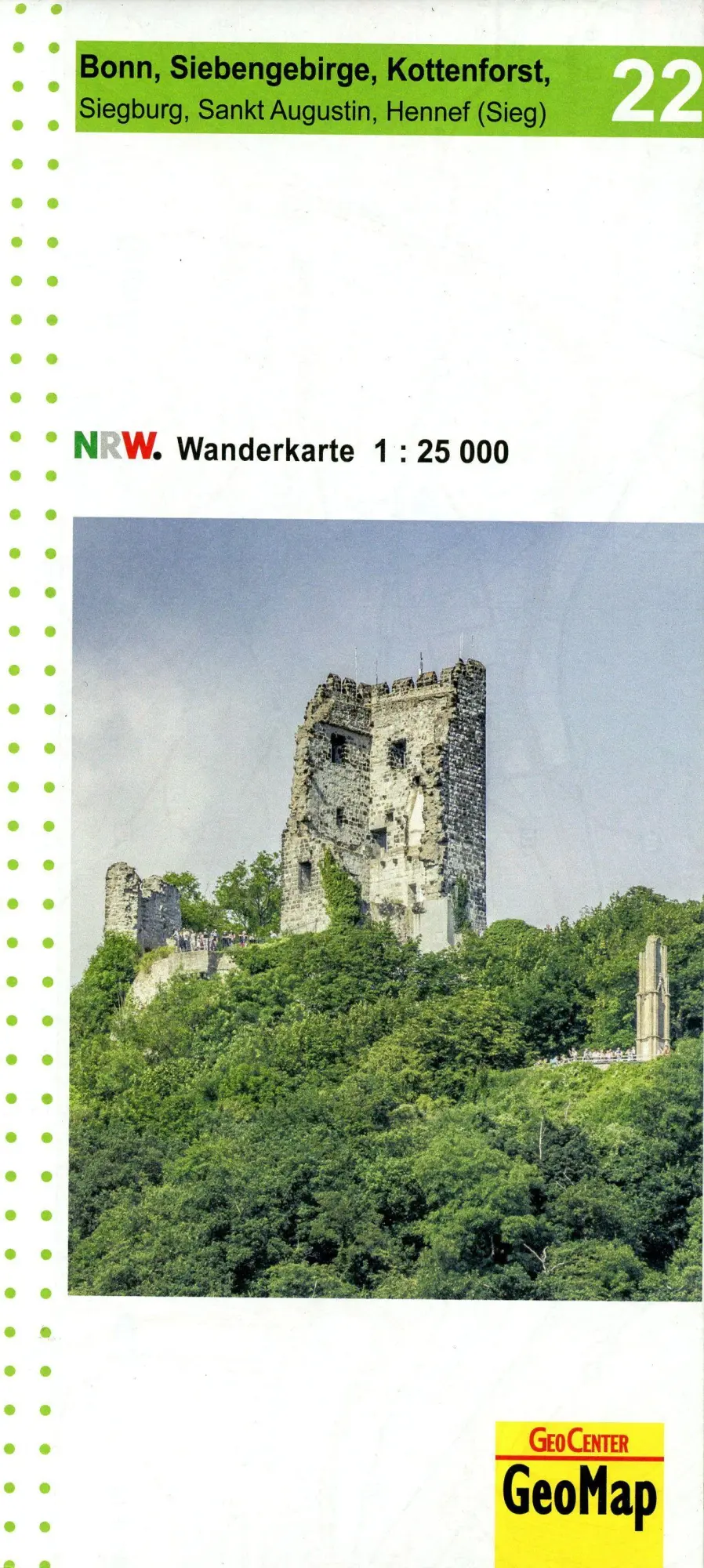 Cover: 9783959650519 | Bonn, Siebengebirge und Kottenforst Blatt 22 topographische...