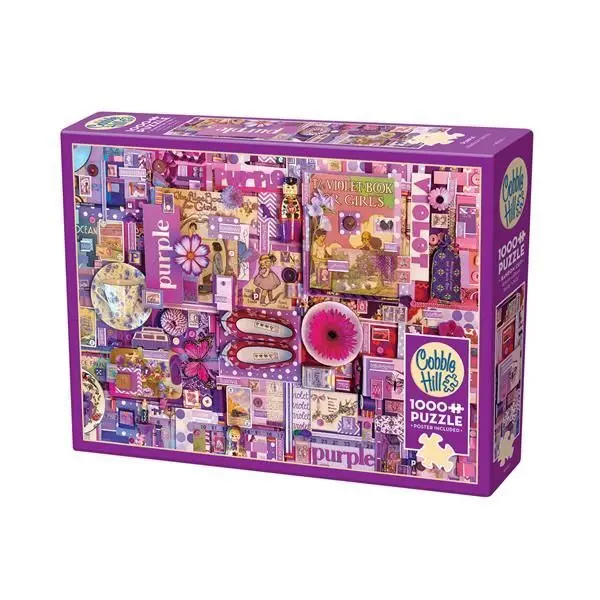 Cover: 625012400619 | Cobble Hill Violet 1000 Teile | Spiel | In Spielebox | 3840061 | 2024