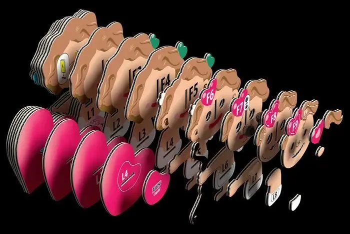 Cover: 9421036940619 | EUGY - 3D Bastelset Amor | Kit (Bastelset) | In Karton | 650140 | 2026