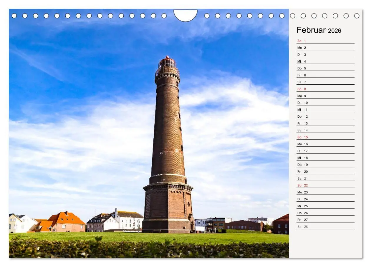 Bild: 9783457920619 | BORKUM Geburtstagskalender mit Planerfunktion (Wandkalender 2026...