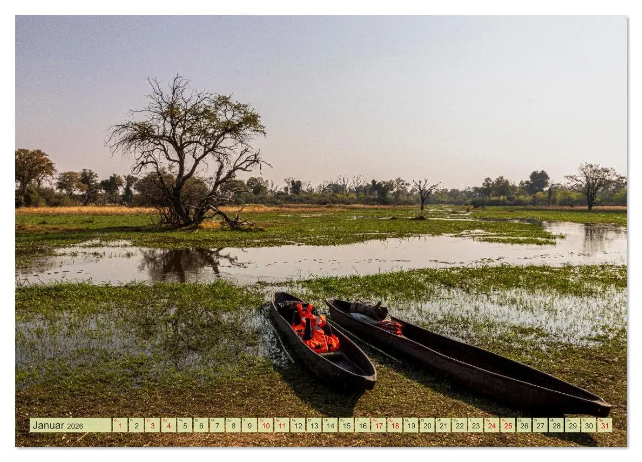 Bild: 9783516630619 | Das Okavango-Delta - Naturwunder im Herzen Afrikas (Wandkalender...