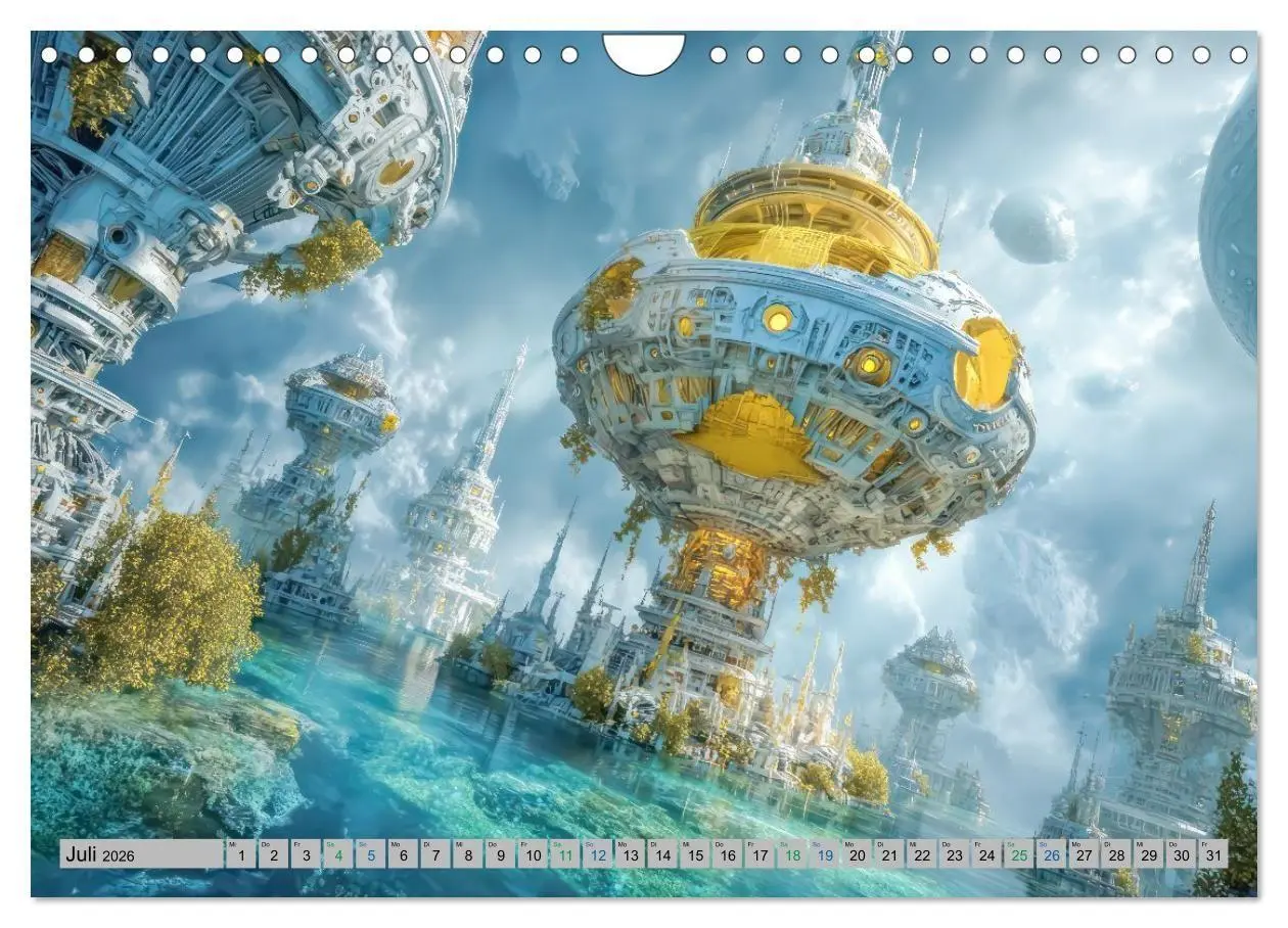 Bild: 9783516700619 | Science-Fiction Erlebnisse - Fantastische Welten (Wandkalender 2026...