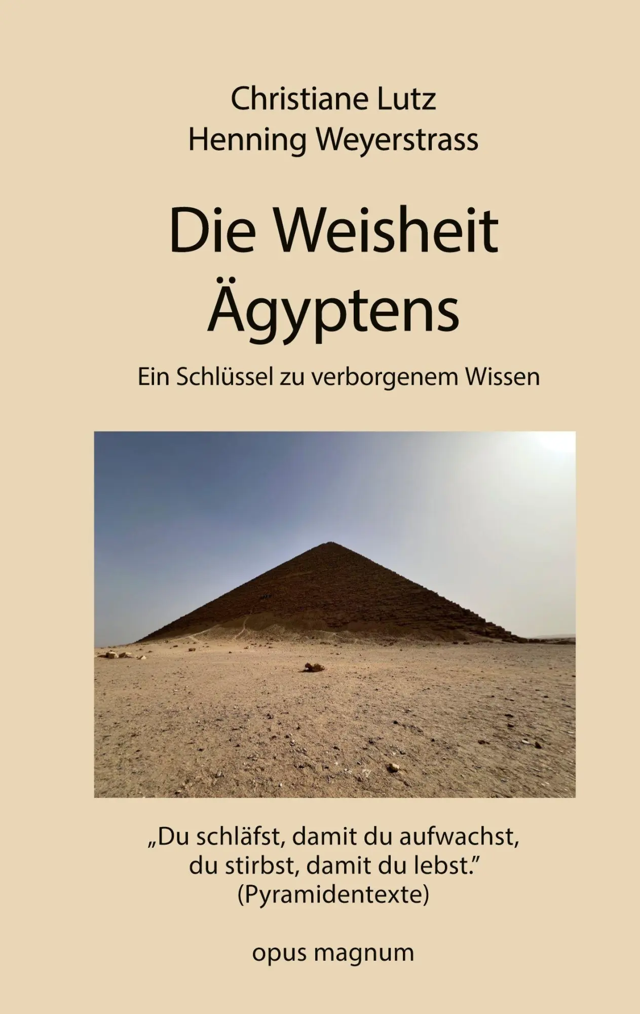 Cover: 9783956120619 | Die Weisheit Ägyptens | Die Weisheit Ägyptens | Lutz (u. a.) | Buch