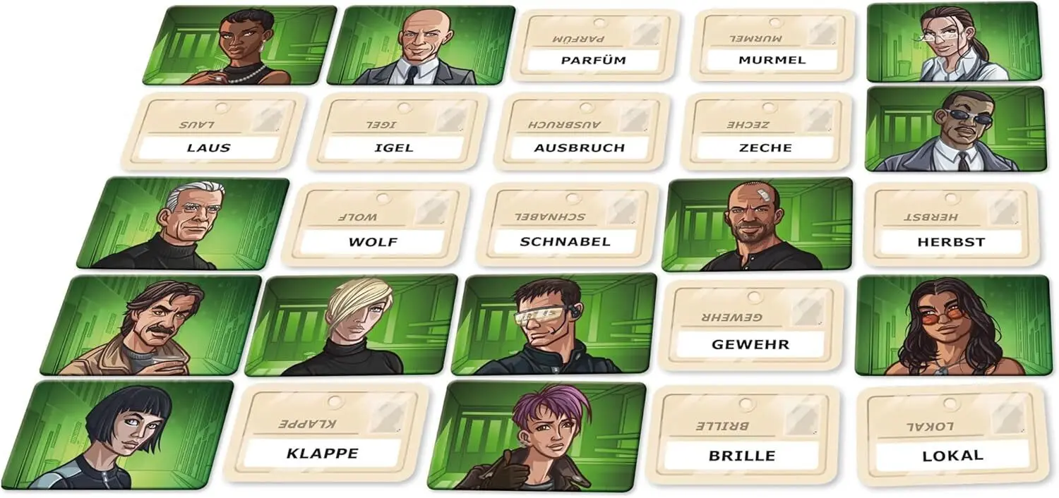 Bild: 4260664070719 | Codenames Duett | Kooperatives Assoziationsspiel | Vlaada Chvátil