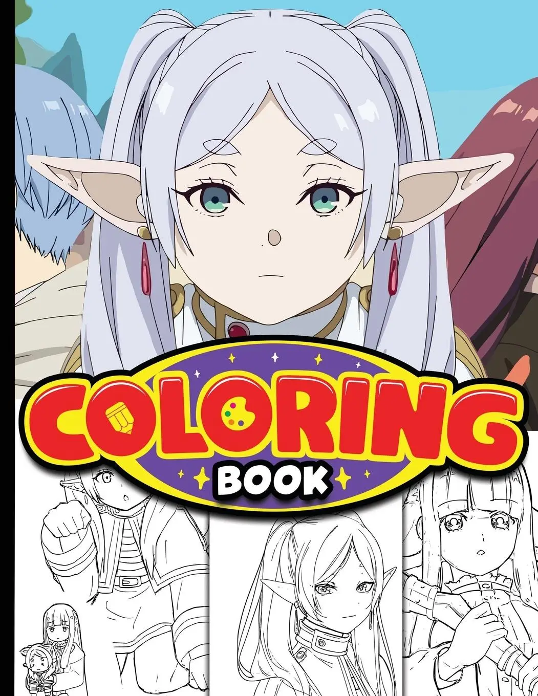 Cover: 9782682050719 | Frieren Beyond Journey's End Coloring book for kids and Teens | Buch