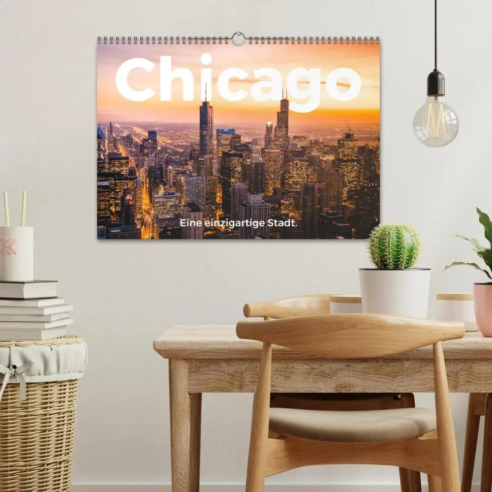 Bild: 9783435060719 | Chicago - Eine einzigartige Stadt. (Wandkalender 2025 DIN A3 quer),...