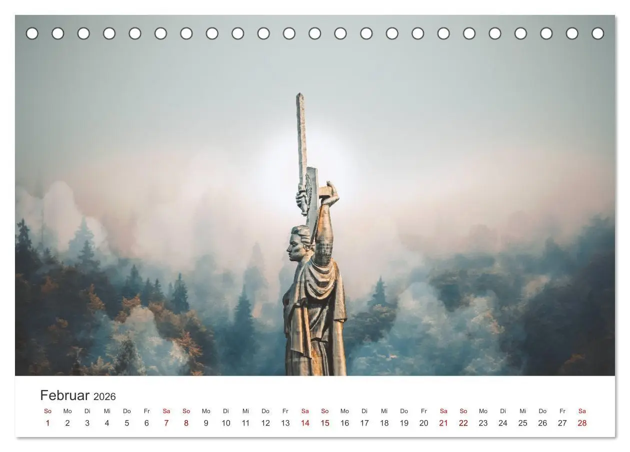 Bild: 9783457600719 | Ukraine - Ein faszinierendes Land. (Tischkalender 2026 DIN A5...