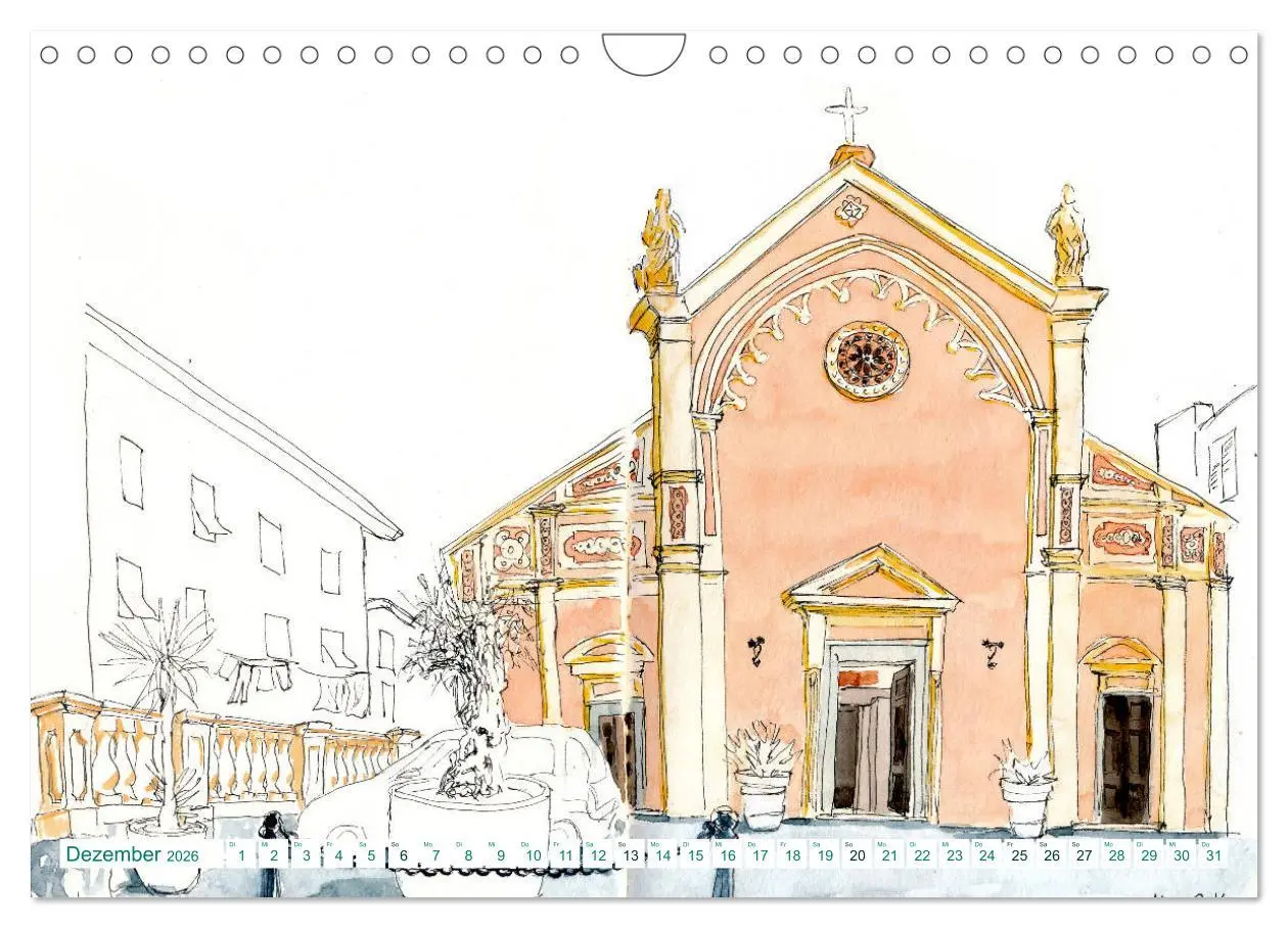 Bild: 9783457840719 | Toskana-Insel Elba - Aquarellskizzen (Wandkalender 2026 DIN A4...