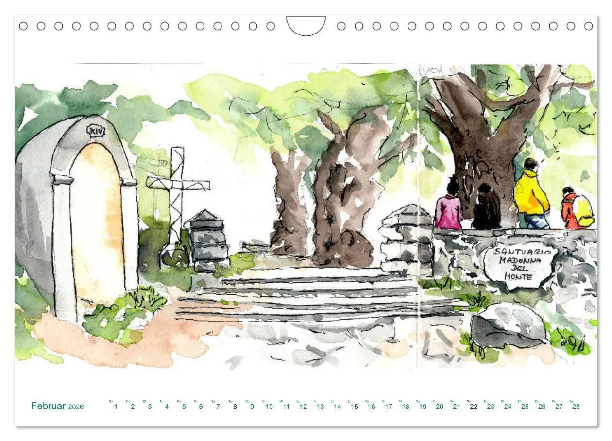 Bild: 9783457840719 | Toskana-Insel Elba - Aquarellskizzen (Wandkalender 2026 DIN A4...