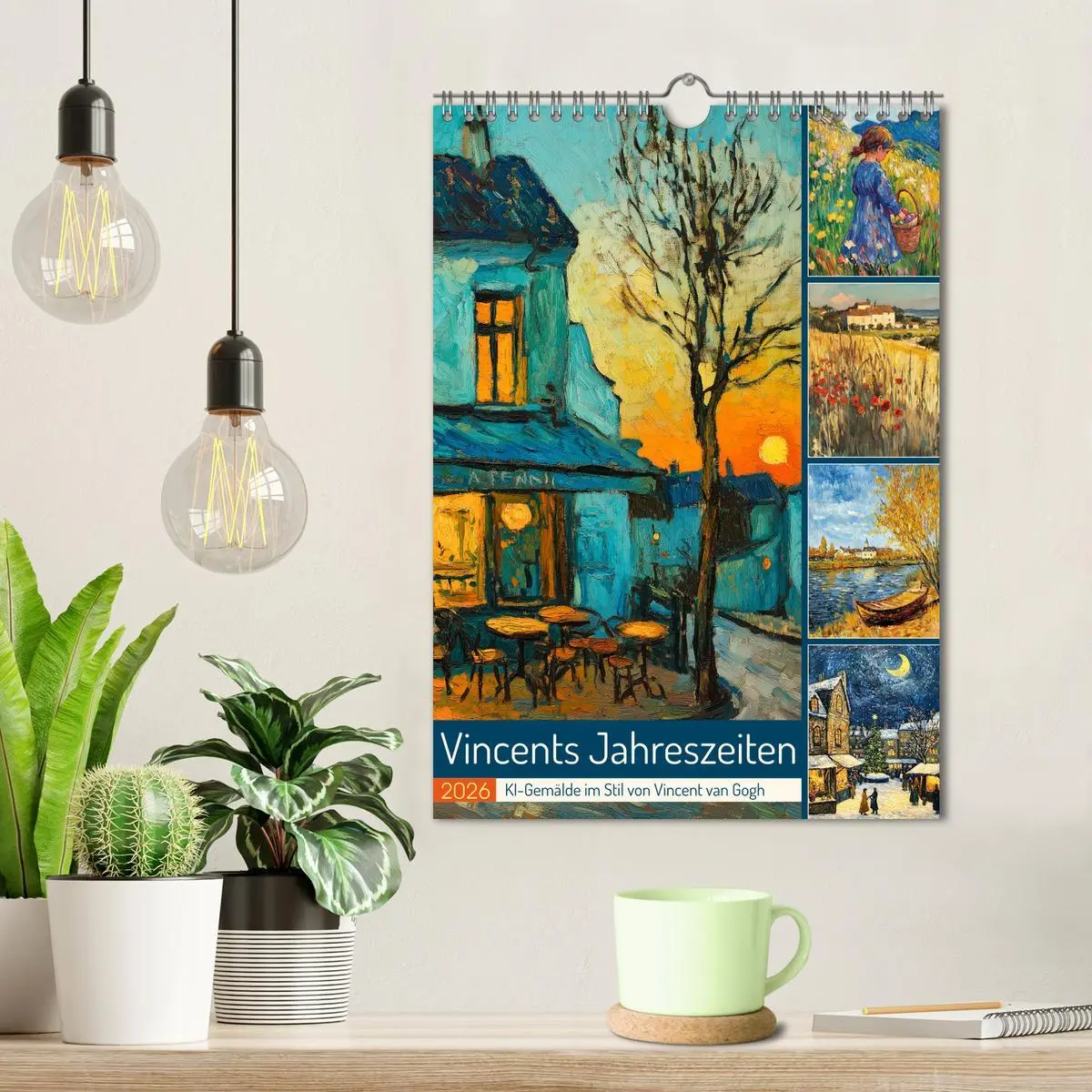 Bild: 9783516240719 | Vincents Jahreszeiten (Wandkalender 2026 DIN A4 hoch), CALVENDO...