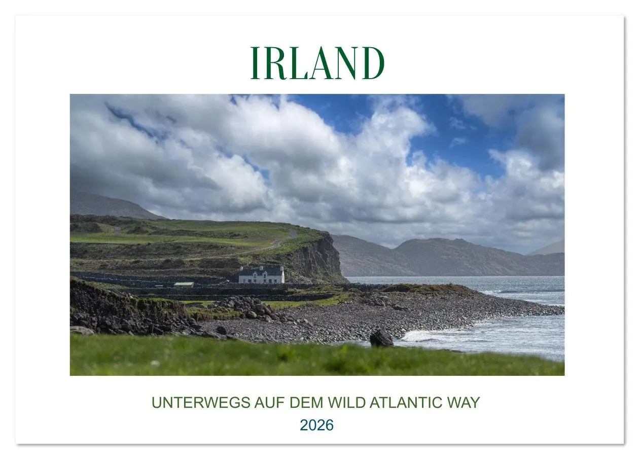 Cover: 9783516620719 | Irland - Unterwegs auf dem Wild Altantic Way (Tischkalender 2026...