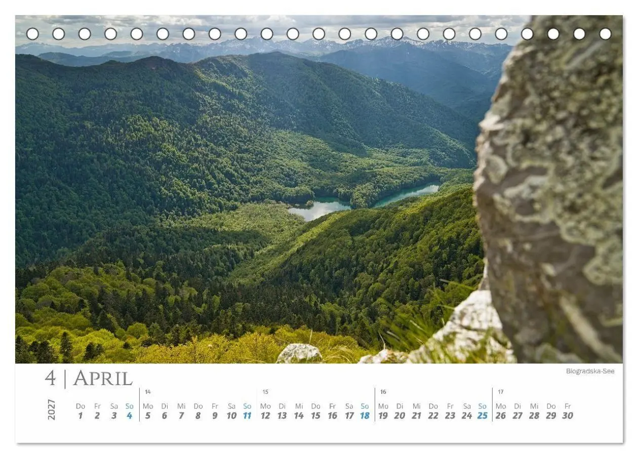 Bild: 9783594390719 | Montenegro - Vielfalt auf wenig Raum (Tischkalender 2027 DIN A5...