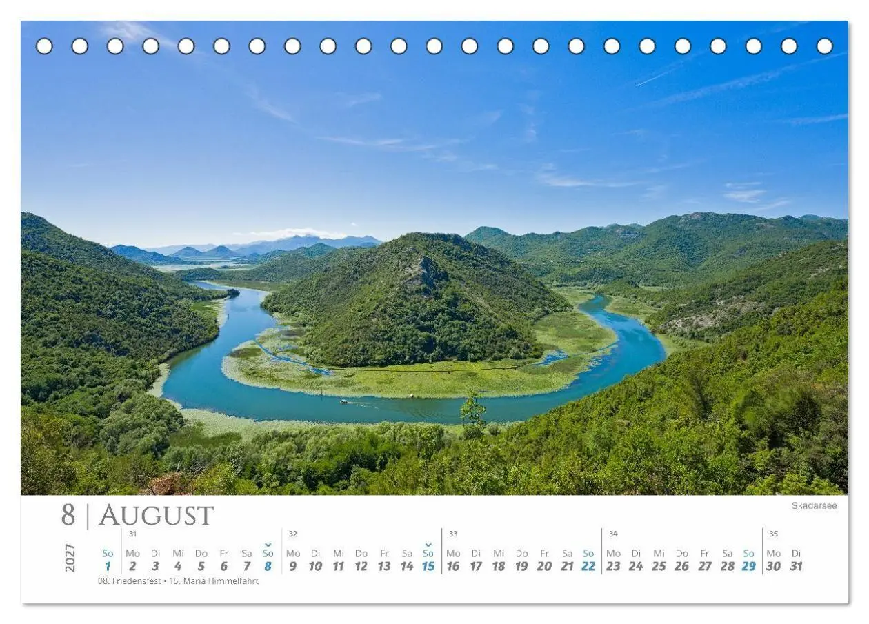 Bild: 9783594390719 | Montenegro - Vielfalt auf wenig Raum (Tischkalender 2027 DIN A5...