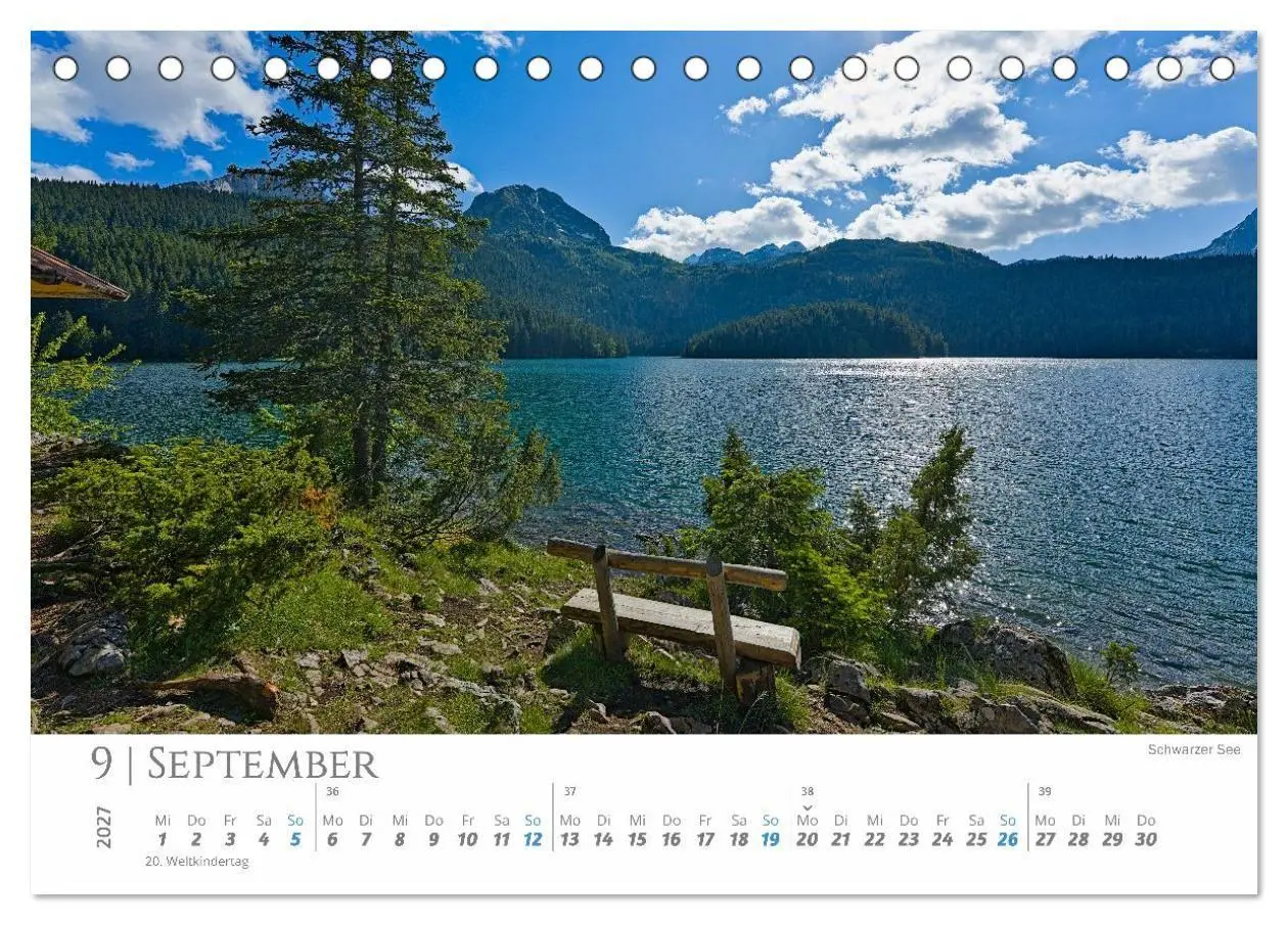 Bild: 9783594390719 | Montenegro - Vielfalt auf wenig Raum (Tischkalender 2027 DIN A5...