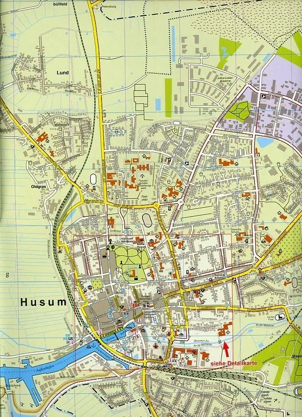 Bild: 9783896410719 | Husumer Bucht, KVplan, Radkarte/Freizeitkarte/Stadtplan, 1:25.000 /...