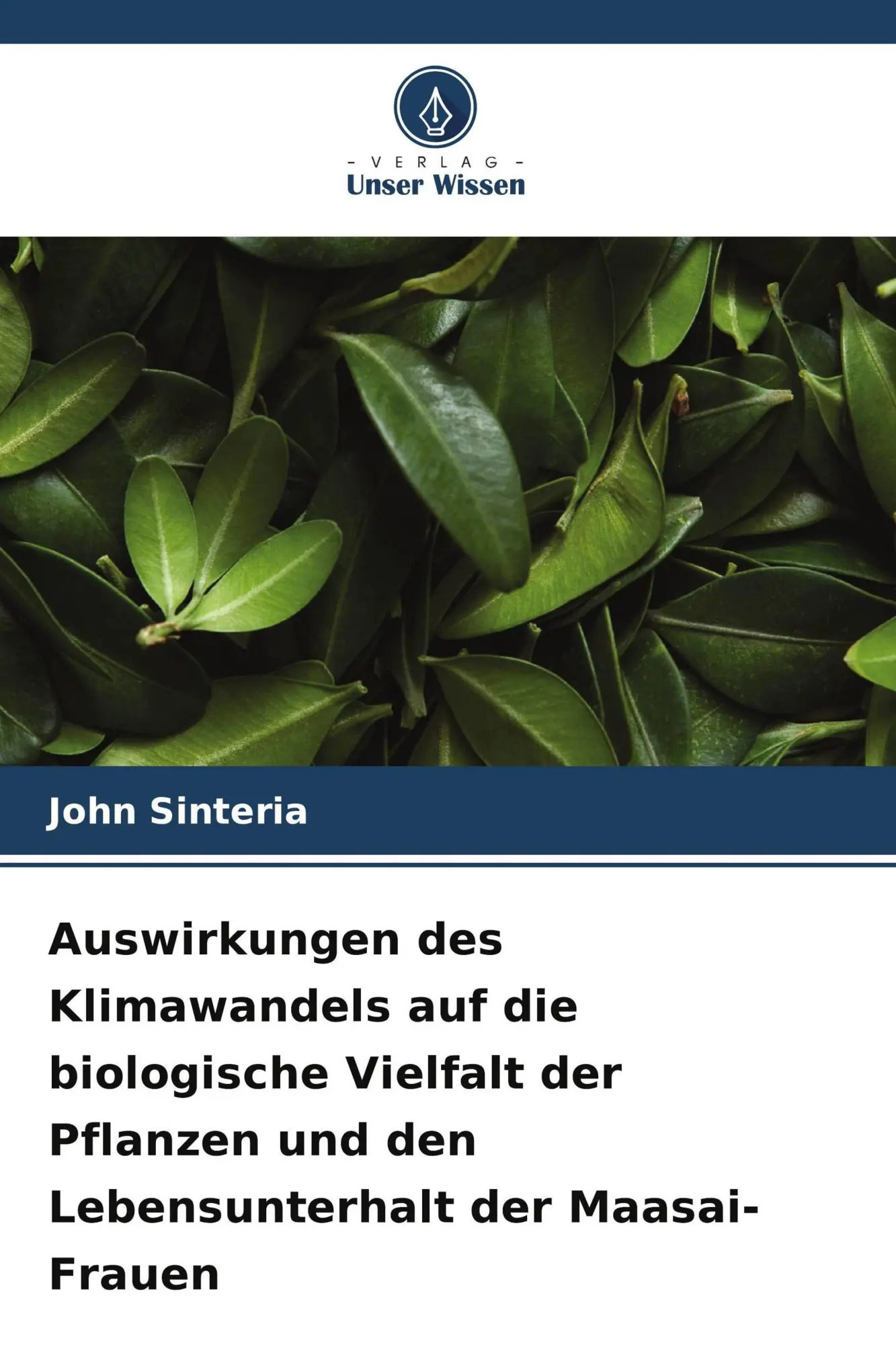 Cover: 9786209800719 | Auswirkungen des Klimawandels auf die biologische Vielfalt der...
