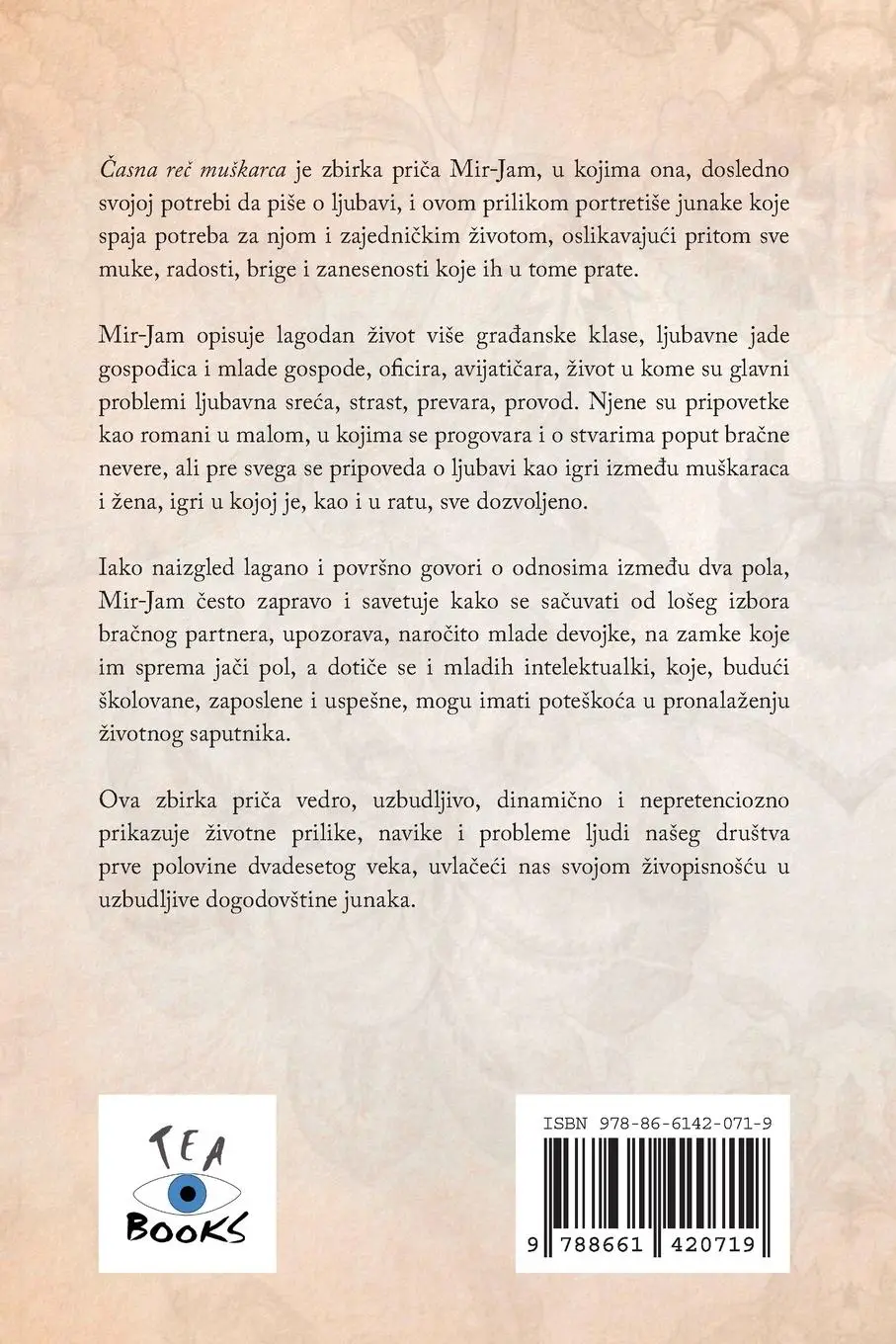 Rückseite: 9788661420719 | ¿asna re¿ mu¿karca | Milica Jakovljevi¿ Mir-Jam | Taschenbuch | ?