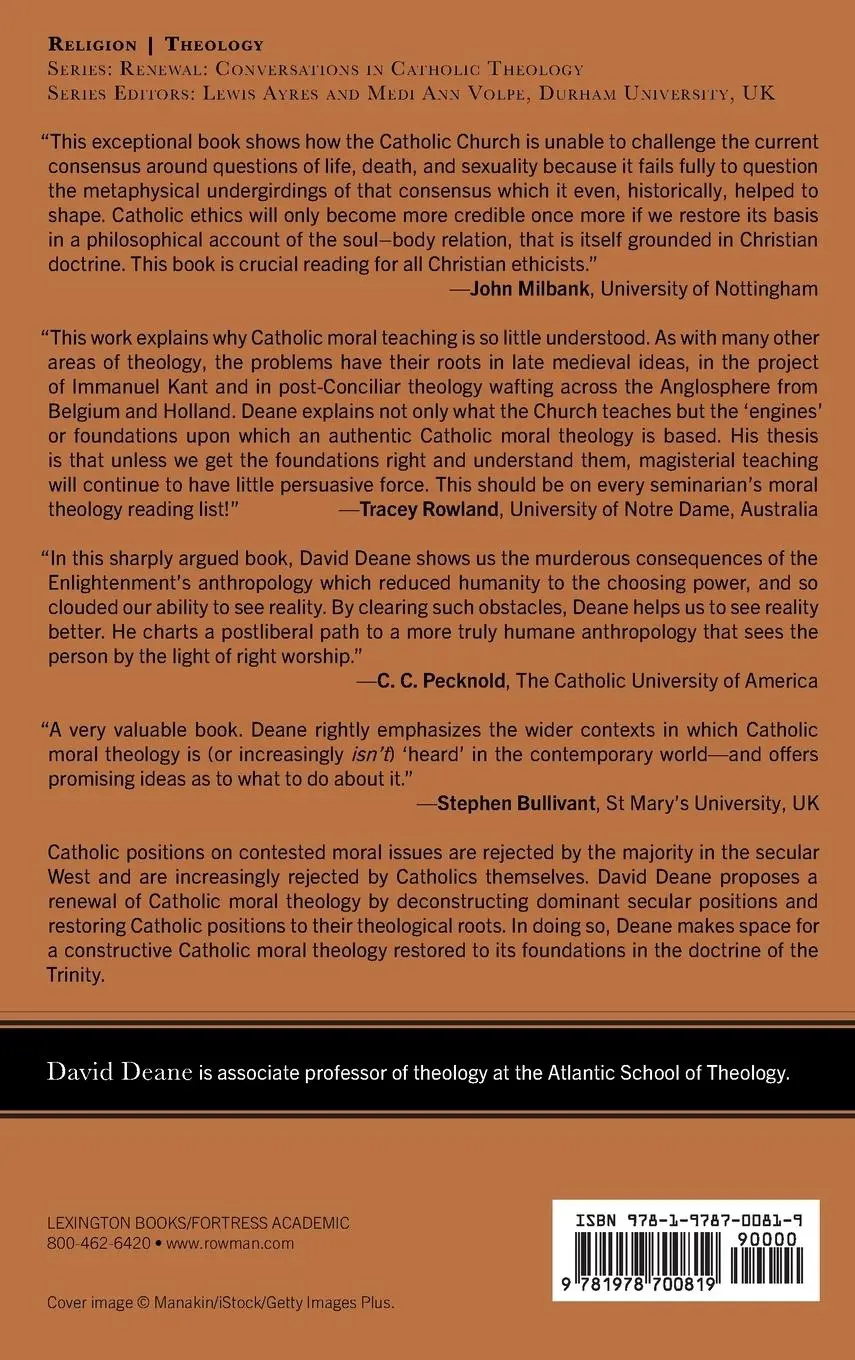 Rückseite: 9781978700819 | The Tyranny of the Banal | On the Renewal of Catholic Moral Theology