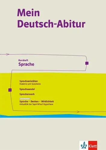 Cover: 9783123100819 | Mein Deutsch-Abitur. Grundwissen- und Arbeitsheft Klasse 11. Heft...