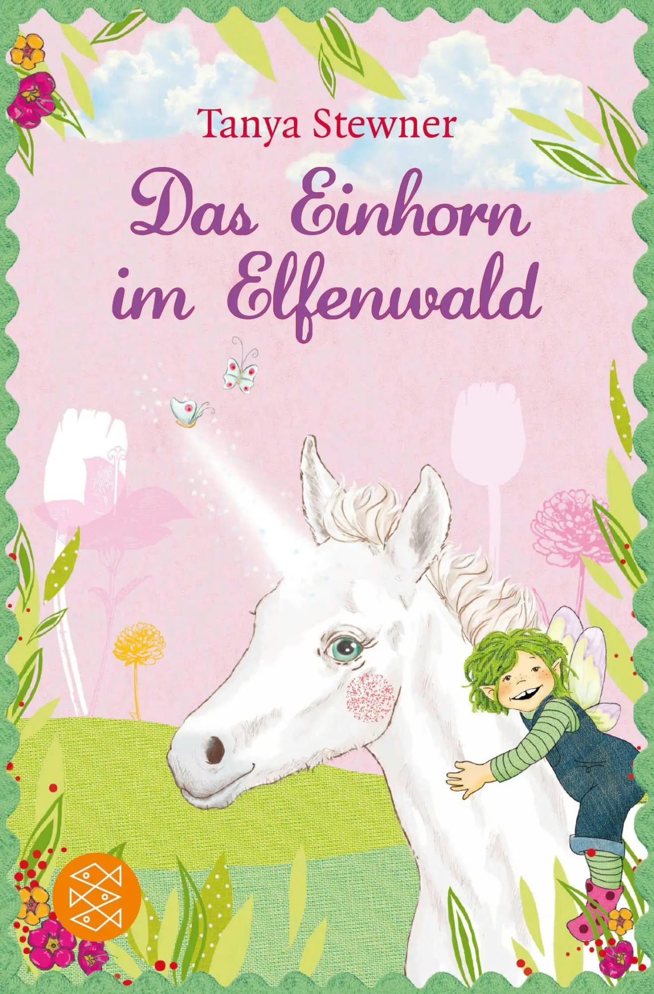 Cover: 9783596810819 | Hummelbi 03 - Das Einhorn im Elfenwald | Tanya Stewner | Taschenbuch
