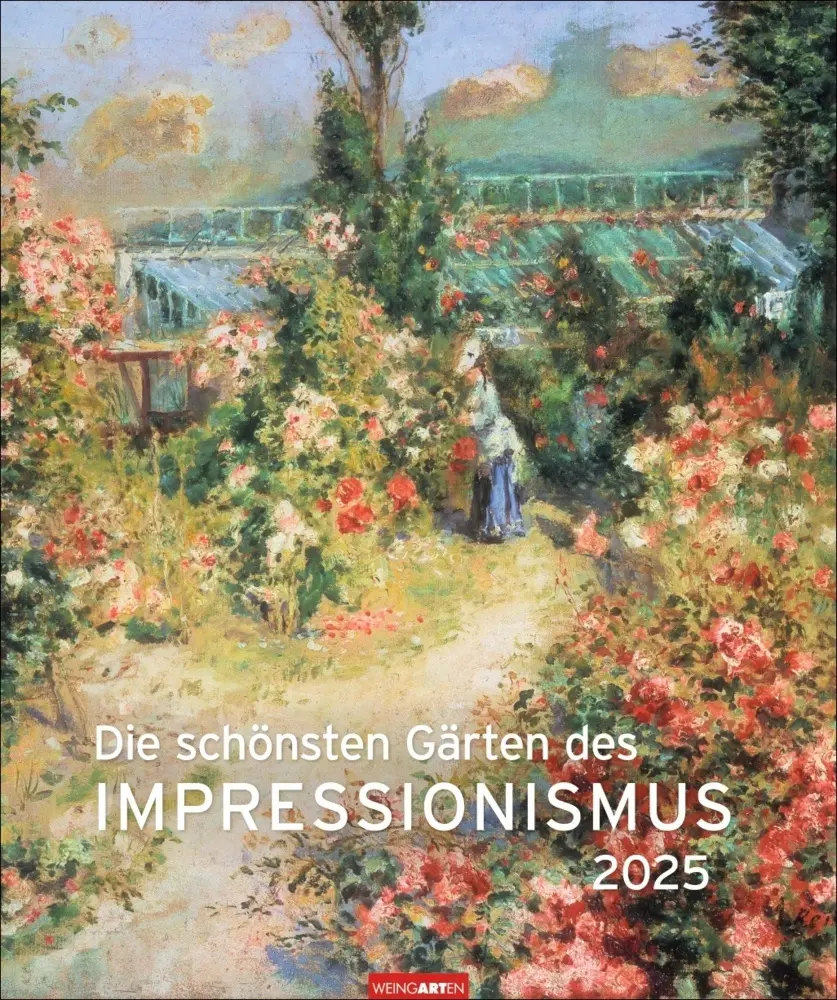 Cover: 9783839900819 | Die schönsten Gärten des Impressionismus Edition Kalender 2025 | 2025