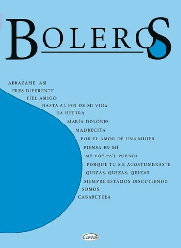Cover: 9788872070819 | Boleros | Songbuch (Gesang, Klavier und Gitarre) | Buch