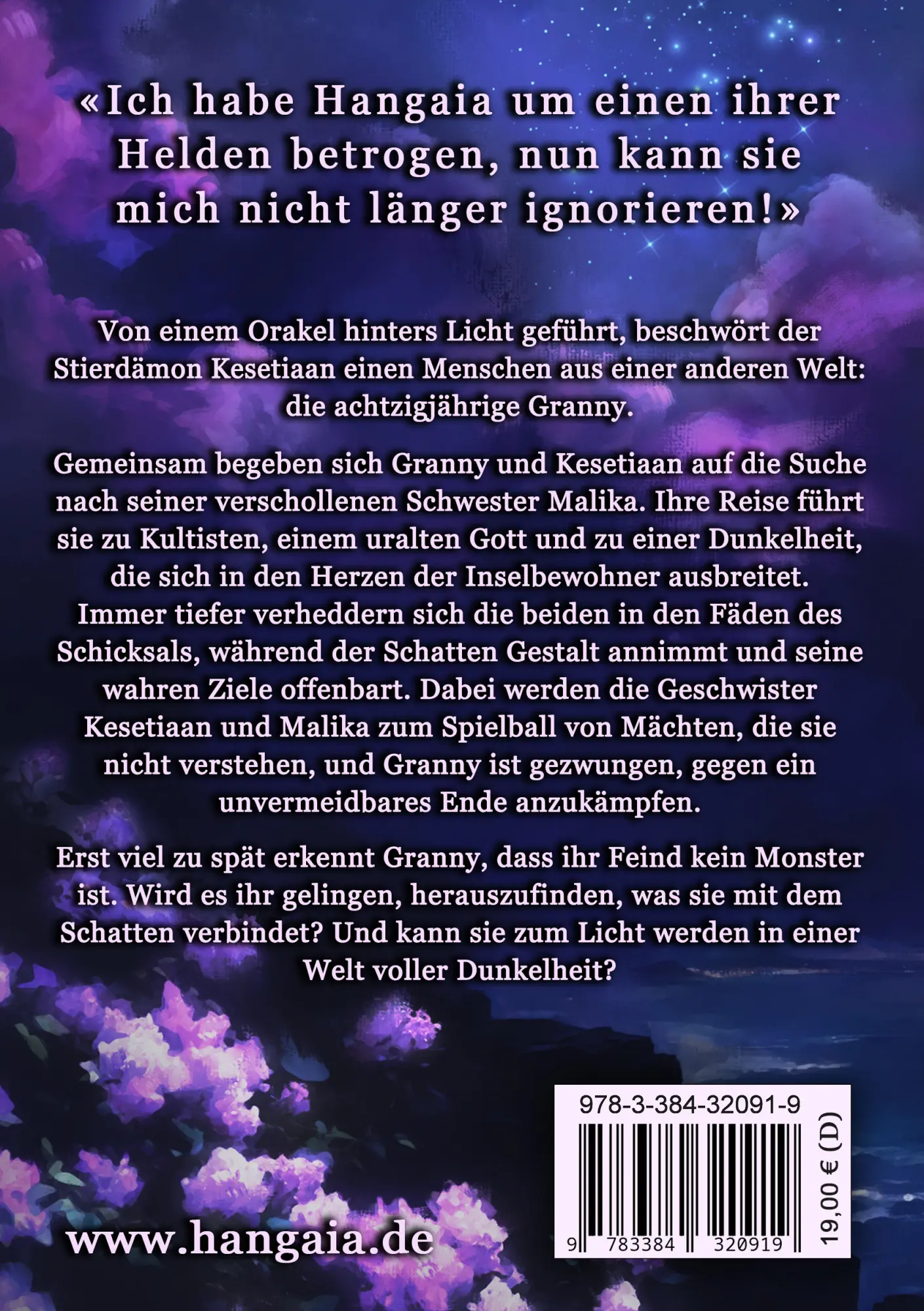 Rückseite: 9783384320919 | The Shadow Within - Die Hangaia-Chroniken | Jeremy C. Gotzler | Buch
