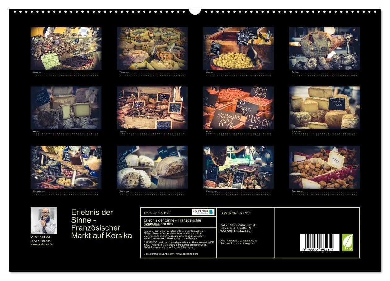 Bild: 9783435660919 | Erlebnis der Sinne - Französischer Markt auf Korsika (hochwertiger...