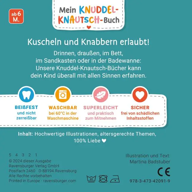 Bild: 9783473420919 | Mein Knuddel-Knautsch-Buch - Gute Nacht, alles schläft! | Badstuber