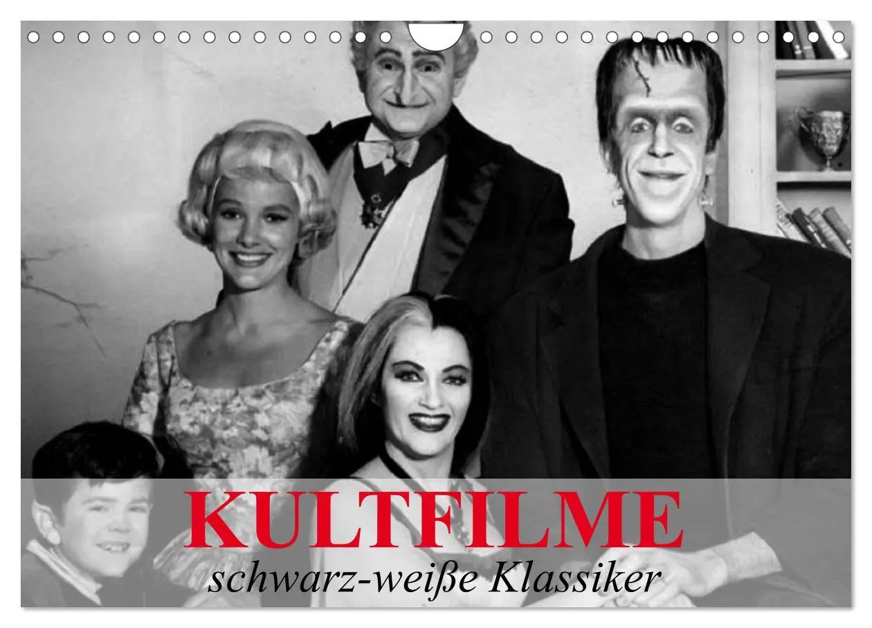 Cover: 9783516080919 | Kultfilme - schwarz-weiße Klassiker (Wandkalender 2026 DIN A4...