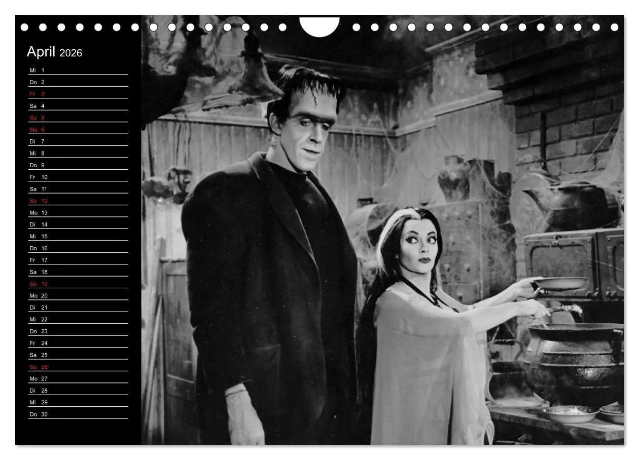 Bild: 9783516080919 | Kultfilme - schwarz-weiße Klassiker (Wandkalender 2026 DIN A4...