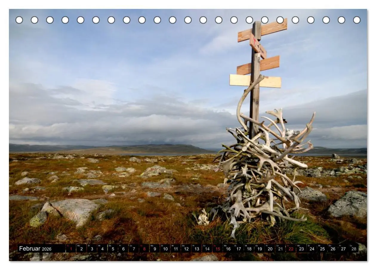 Bild: 9783516220919 | Streifzug durch Norwegens Hardangervidda (Tischkalender 2026 DIN A5...