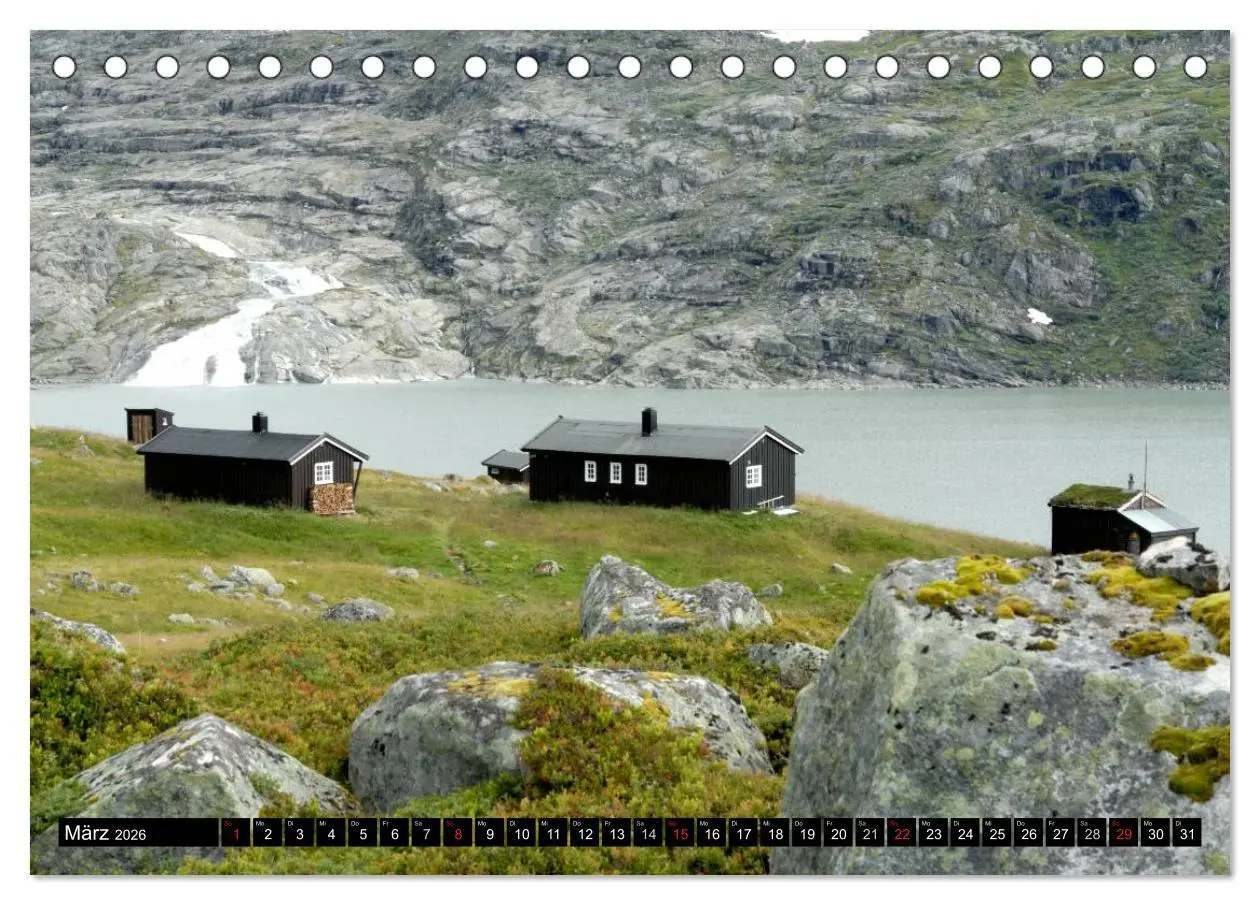 Bild: 9783516220919 | Streifzug durch Norwegens Hardangervidda (Tischkalender 2026 DIN A5...