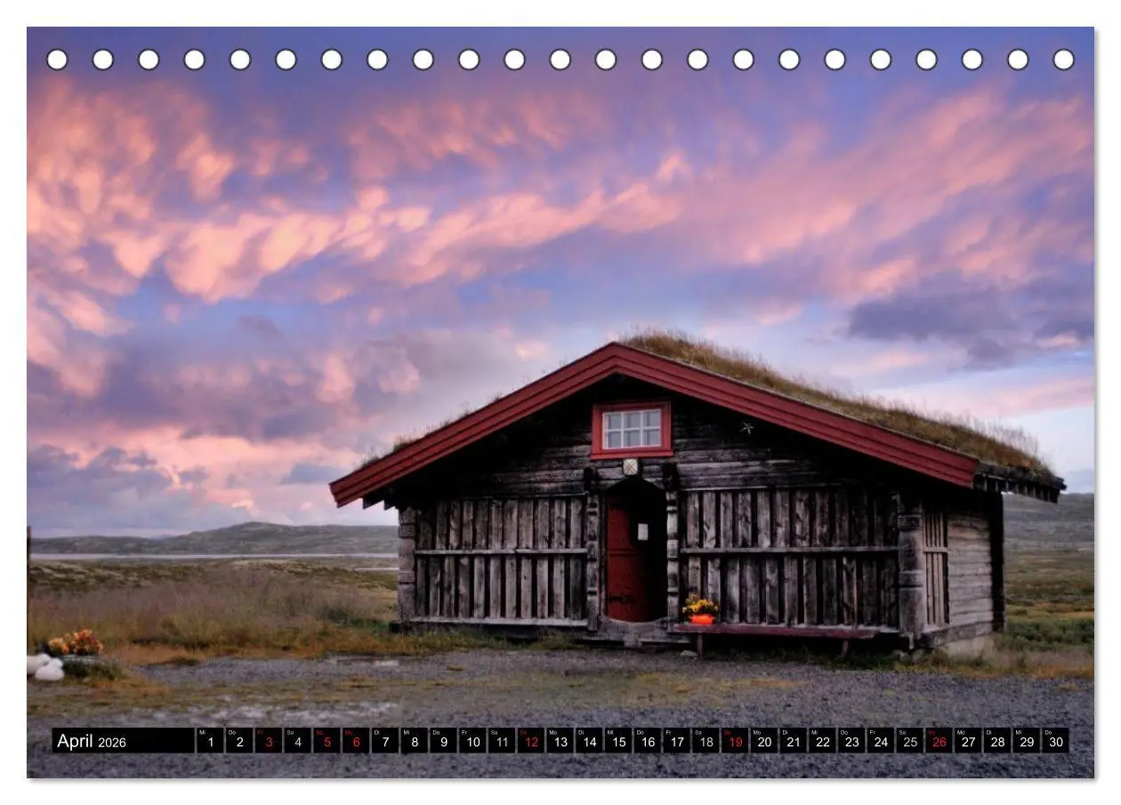 Bild: 9783516220919 | Streifzug durch Norwegens Hardangervidda (Tischkalender 2026 DIN A5...