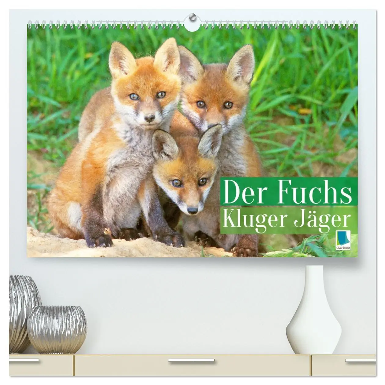 Cover: 9783516600919 | Der Fuchs: Kluger Jäger (hochwertiger Premium Wandkalender 2026 DIN...