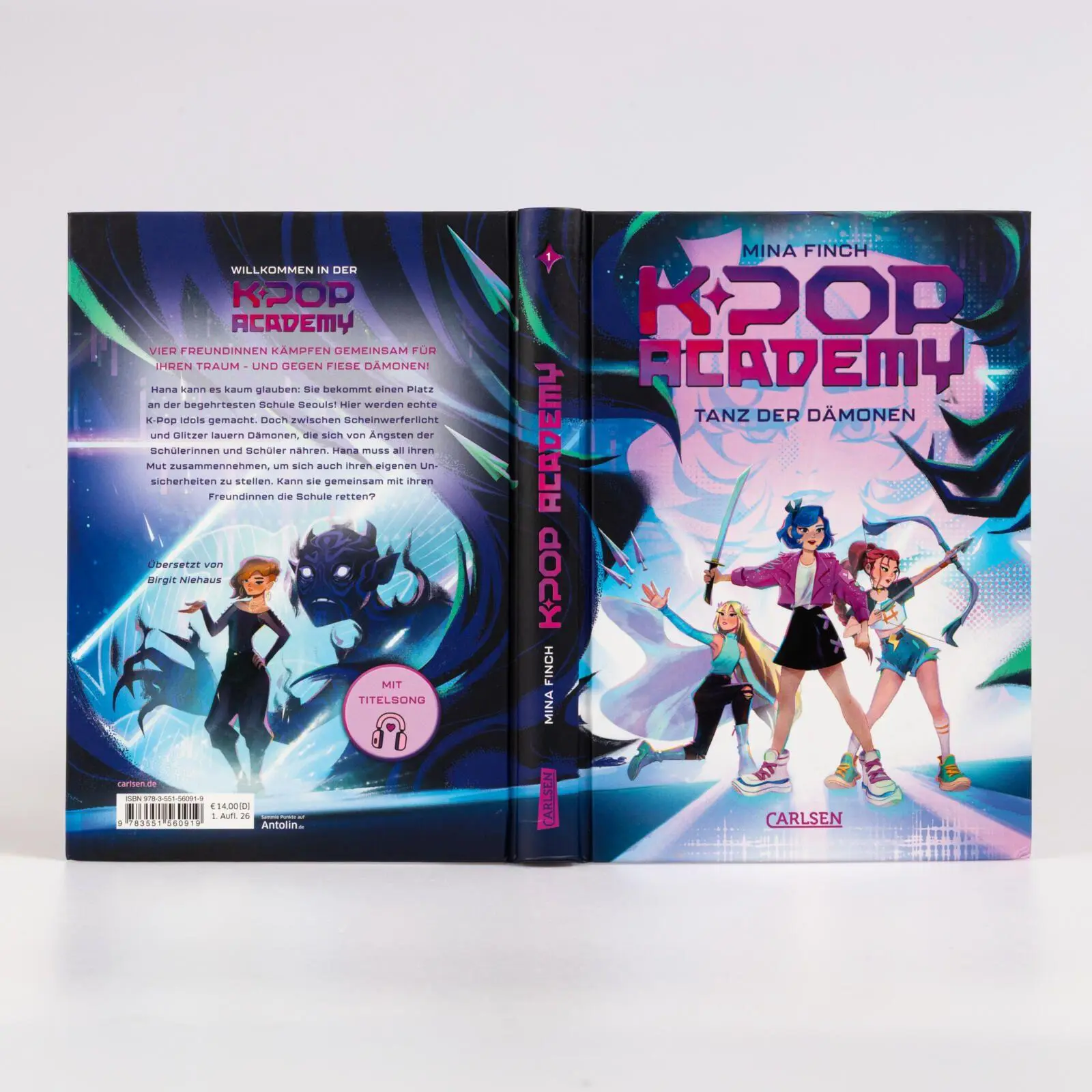 Bild: 9783551560919 | K-Pop Academy 1: Tanz der Dämonen | Mina Finch | Buch | 176 S. | 2026