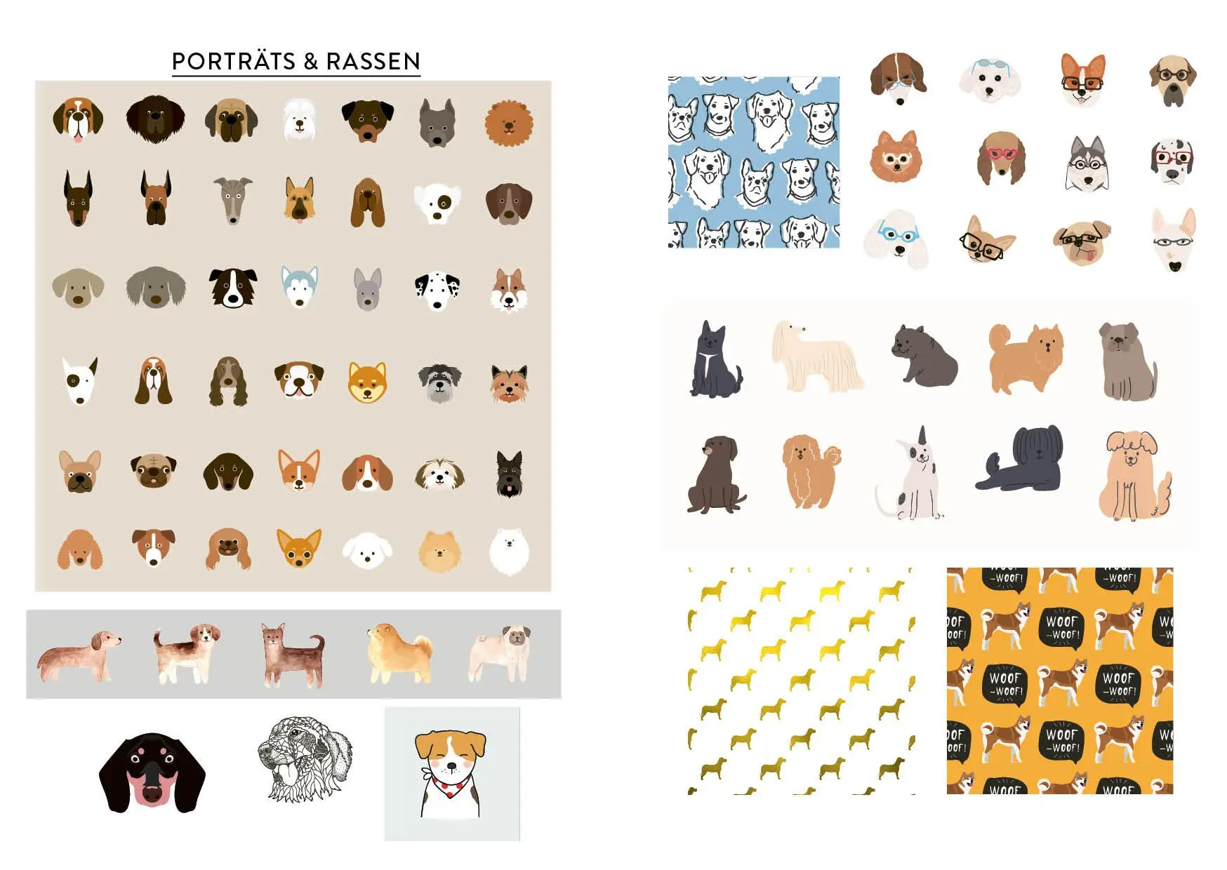 Bild: 9783745910919 | Bullet Journal Stickerbuch - Hundeglück | Taschenbuch | 64 S. | 2022