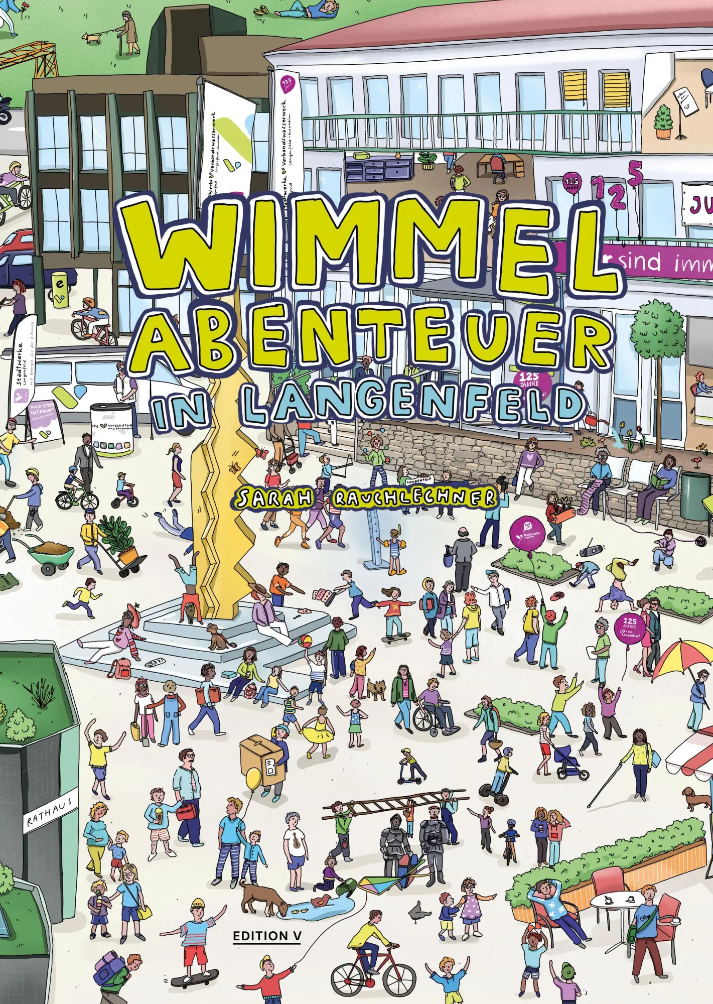 Cover: 9783903240919 | Wimmelabenteuer in Langenfeld | Sarah Rauchlechner | Taschenbuch