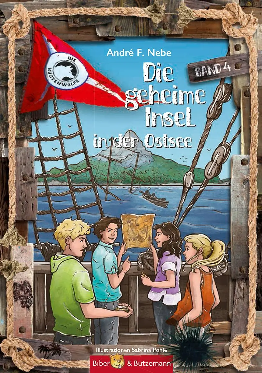 Cover: 9783959160919 | Die geheime Insel in der Ostsee - Die Küstenwölfe 4 | André F. Nebe