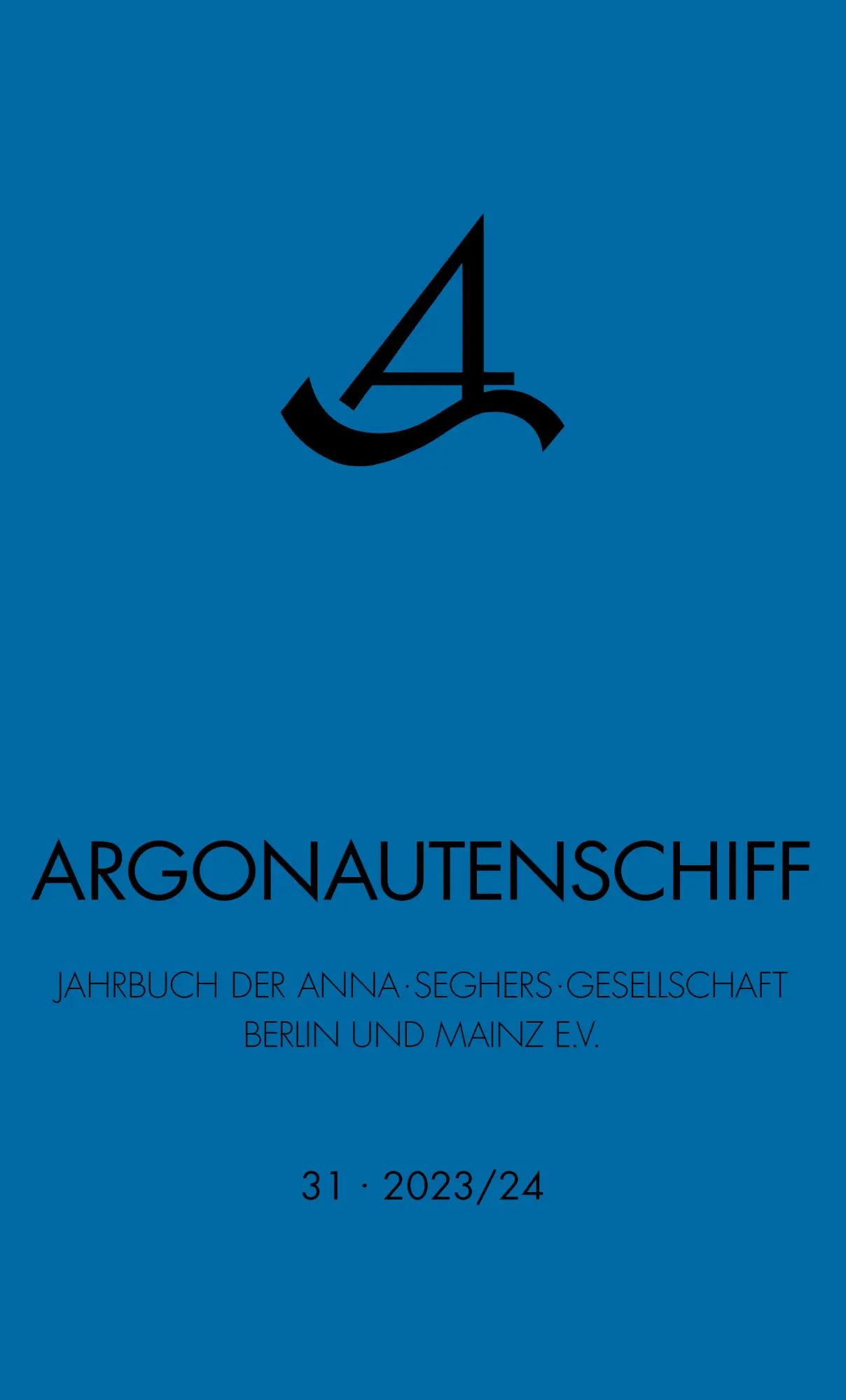 Cover: 9783969820919 | Argonautenschiff 31/2023-24 | Taschenbuch | 248 S. | Deutsch | 2024