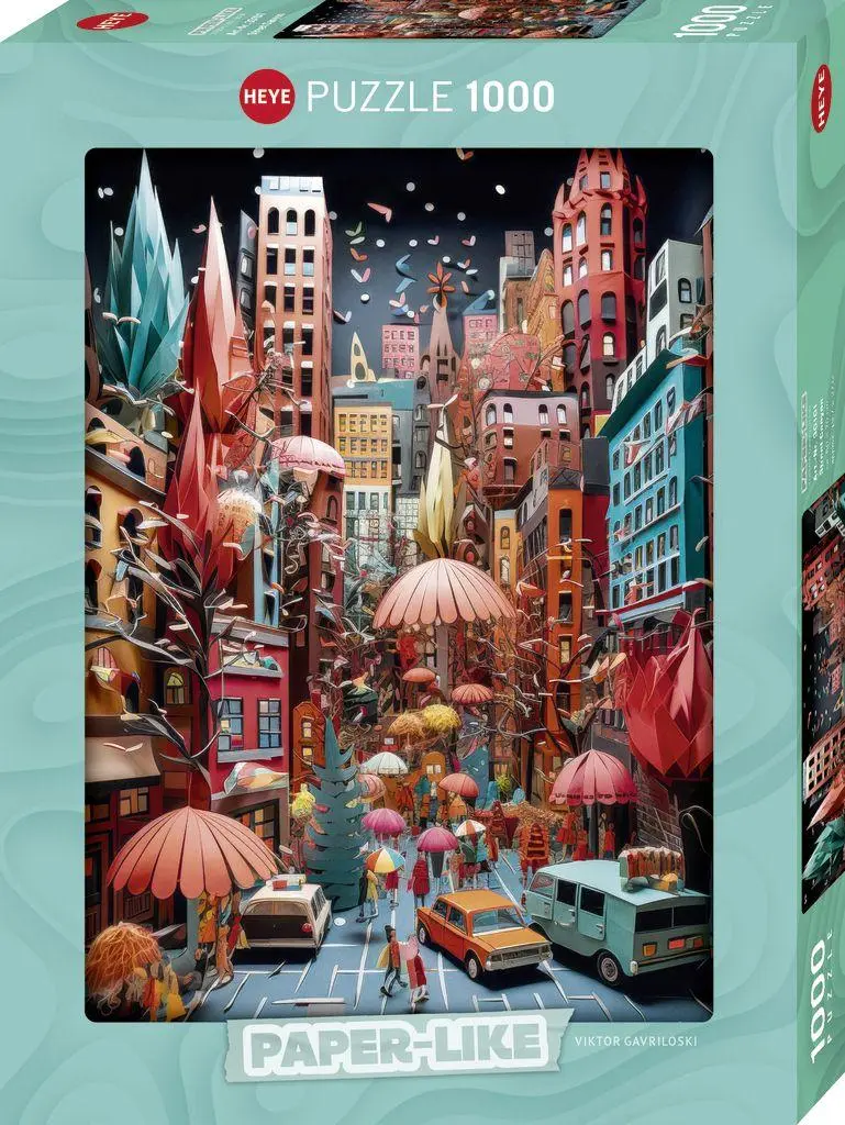 Cover: 4001689301019 | STREET CANYON, HEYE Puzzle von Rie Tokimatsu | Spiel | 30101 | Deutsch