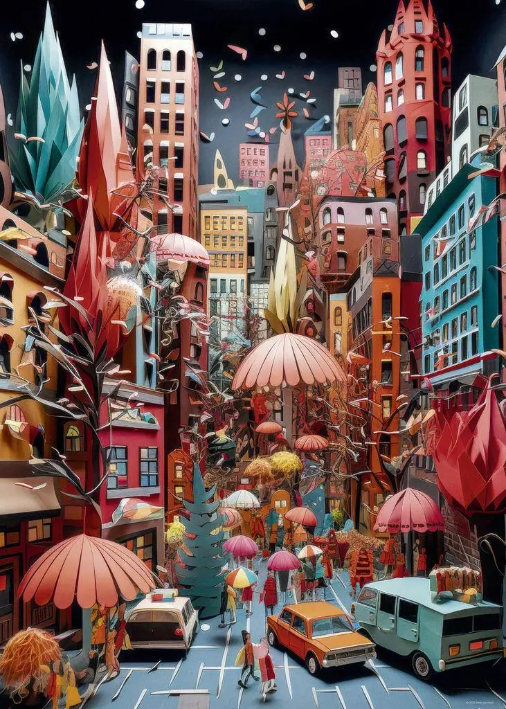 Bild: 4001689301019 | STREET CANYON, HEYE Puzzle von Rie Tokimatsu | Spiel | 30101 | Deutsch