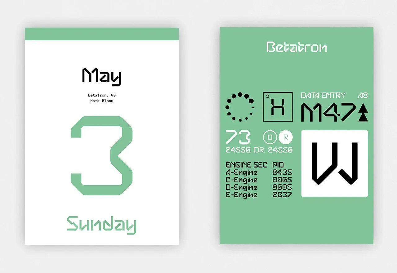 Bild: 4260172811019 | Typodarium 2026 | A 365 Day Type Calendar | Raban Ruddigkeit (u. a.)