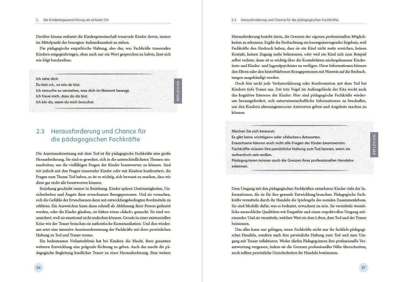 Bild: 9783451391019 | Trauer bei Kindern pädagogisch begleiten | Ute Steffens | Taschenbuch