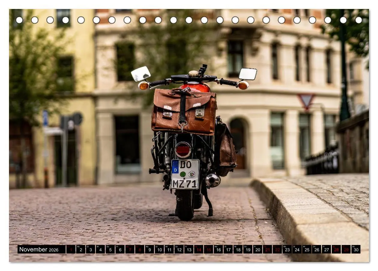 Bild: 9783457331019 | Meine MZ ES 250/2 unterwegs in Chemnitz (Tischkalender 2026 DIN A5...