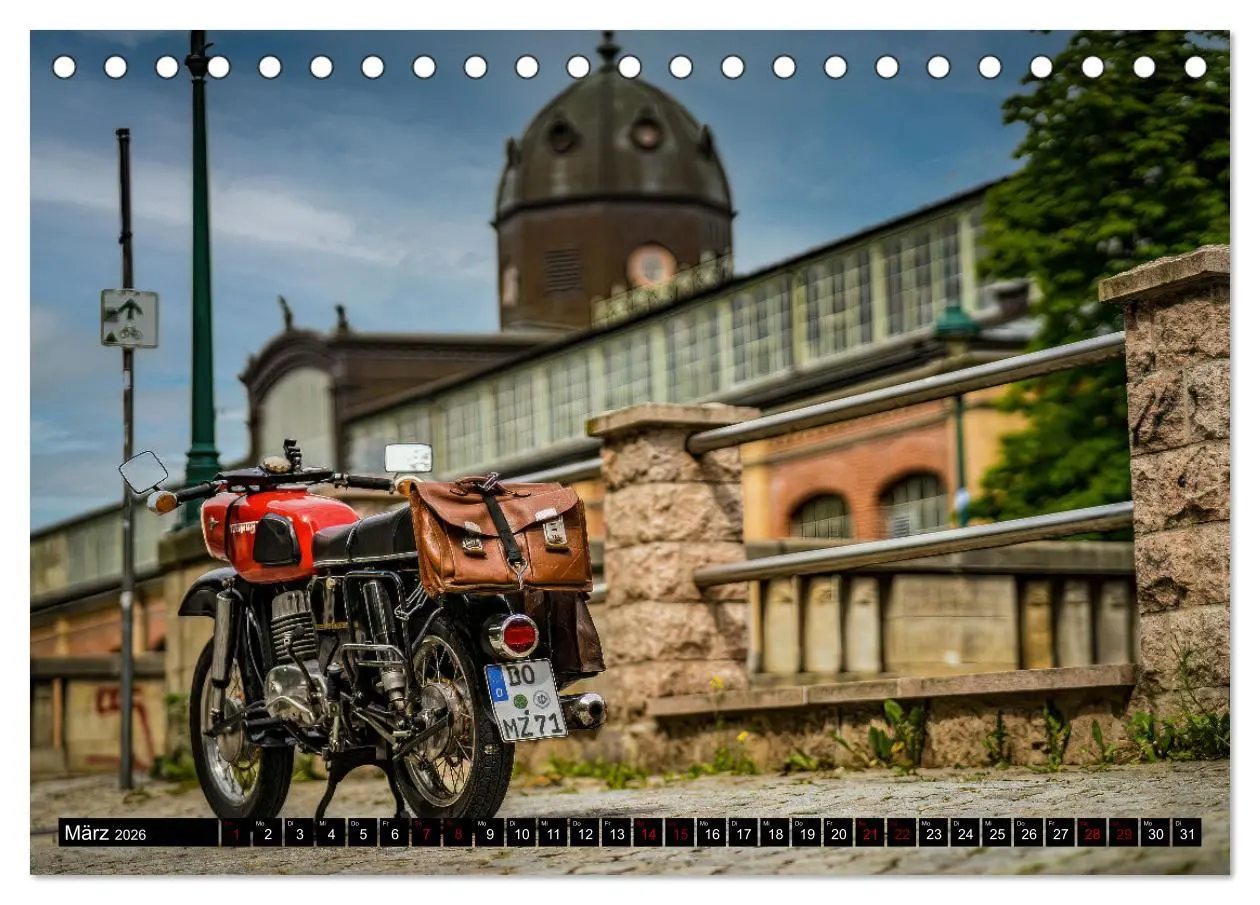 Bild: 9783457331019 | Meine MZ ES 250/2 unterwegs in Chemnitz (Tischkalender 2026 DIN A5...