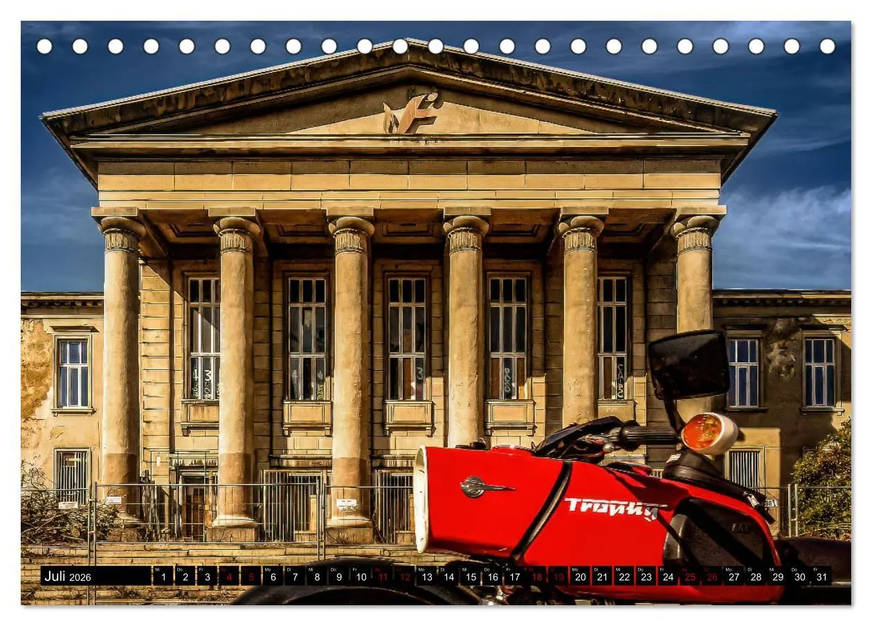 Bild: 9783457331019 | Meine MZ ES 250/2 unterwegs in Chemnitz (Tischkalender 2026 DIN A5...