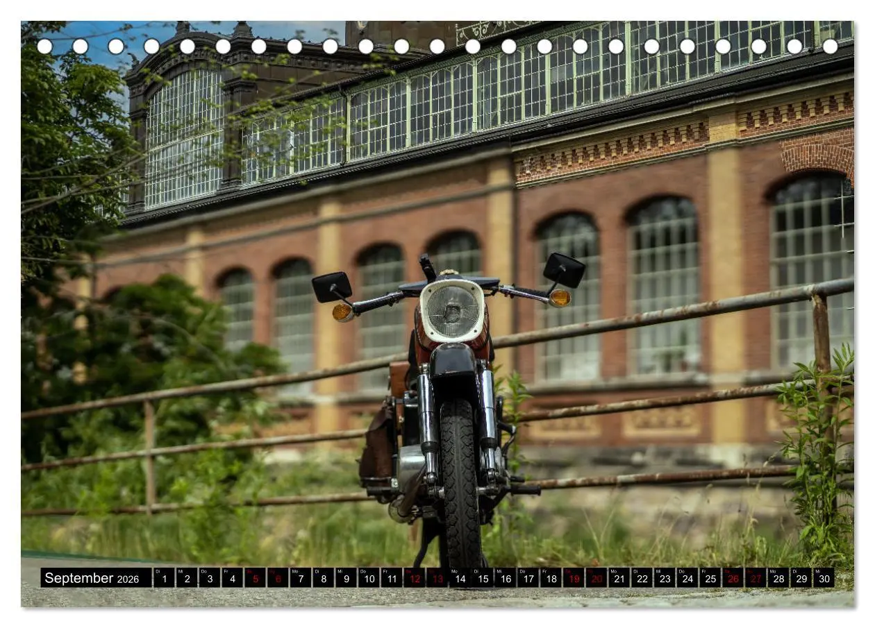 Bild: 9783457331019 | Meine MZ ES 250/2 unterwegs in Chemnitz (Tischkalender 2026 DIN A5...