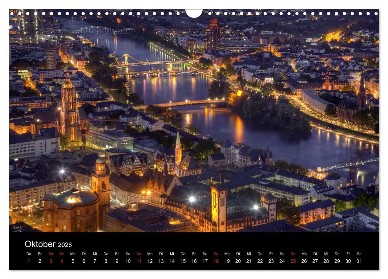 Bild: 9783516111019 | Europäische Städte bei Nacht (Wandkalender 2026 DIN A3 quer),...